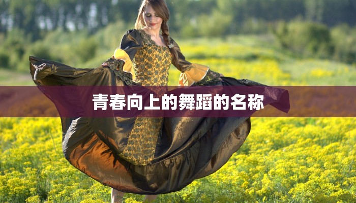 青春向上的舞蹈的名称